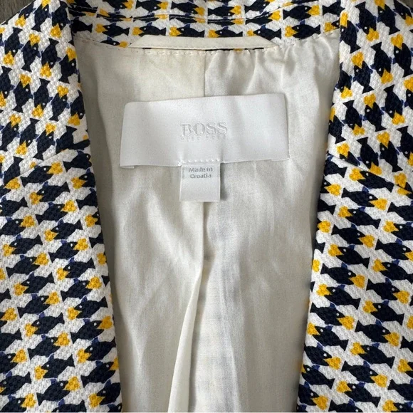 Hugo Boss Fish Print Blazer - Picture 5 of 12
